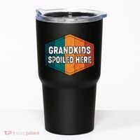 Grandkids Spoiled Here Tumbler thumb 0
