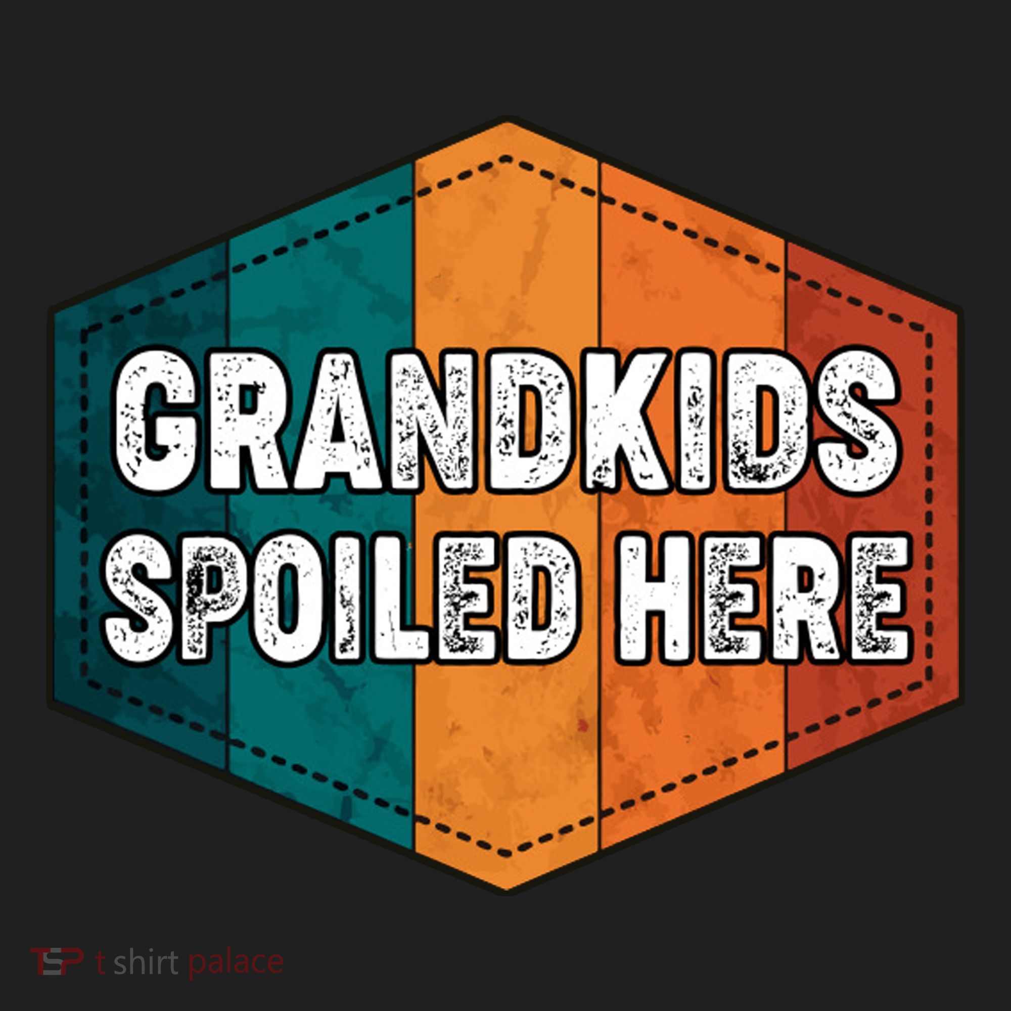 Grandkids Spoiled Here Golf Towel