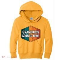 Grandkids Spoiled Here Kids Hoodie thumb 0