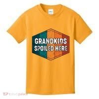 Grandkids Spoiled Here Kids T-Shirt thumb 0