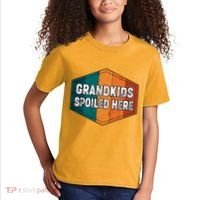 Grandkids Spoiled Here Kids T-Shirt thumb 2