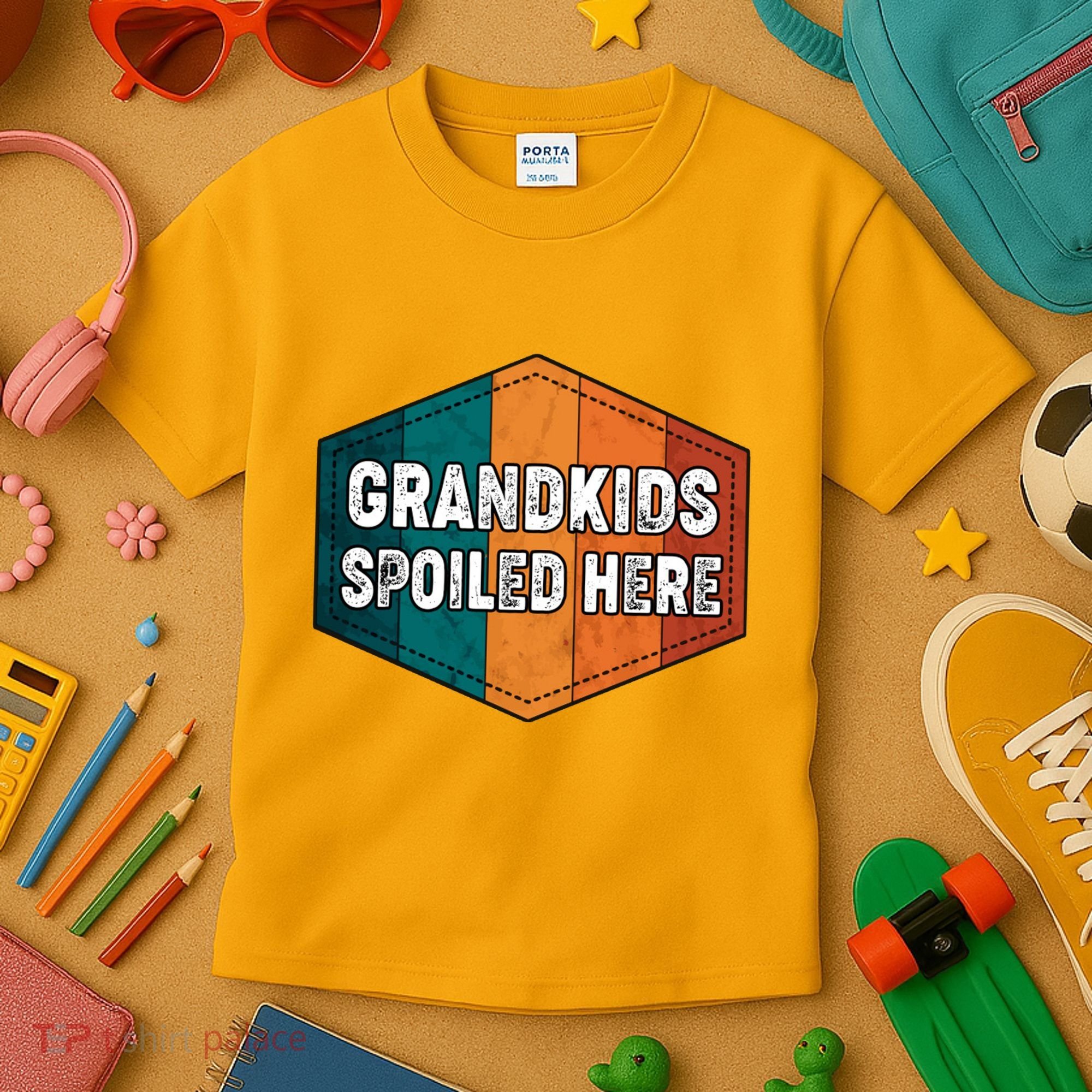 Grandkids Spoiled Here Kids T-Shirt