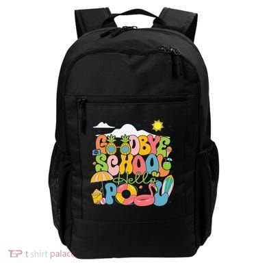 Goodbye School Hello Pool Schools Out For Summer Costume Backpack