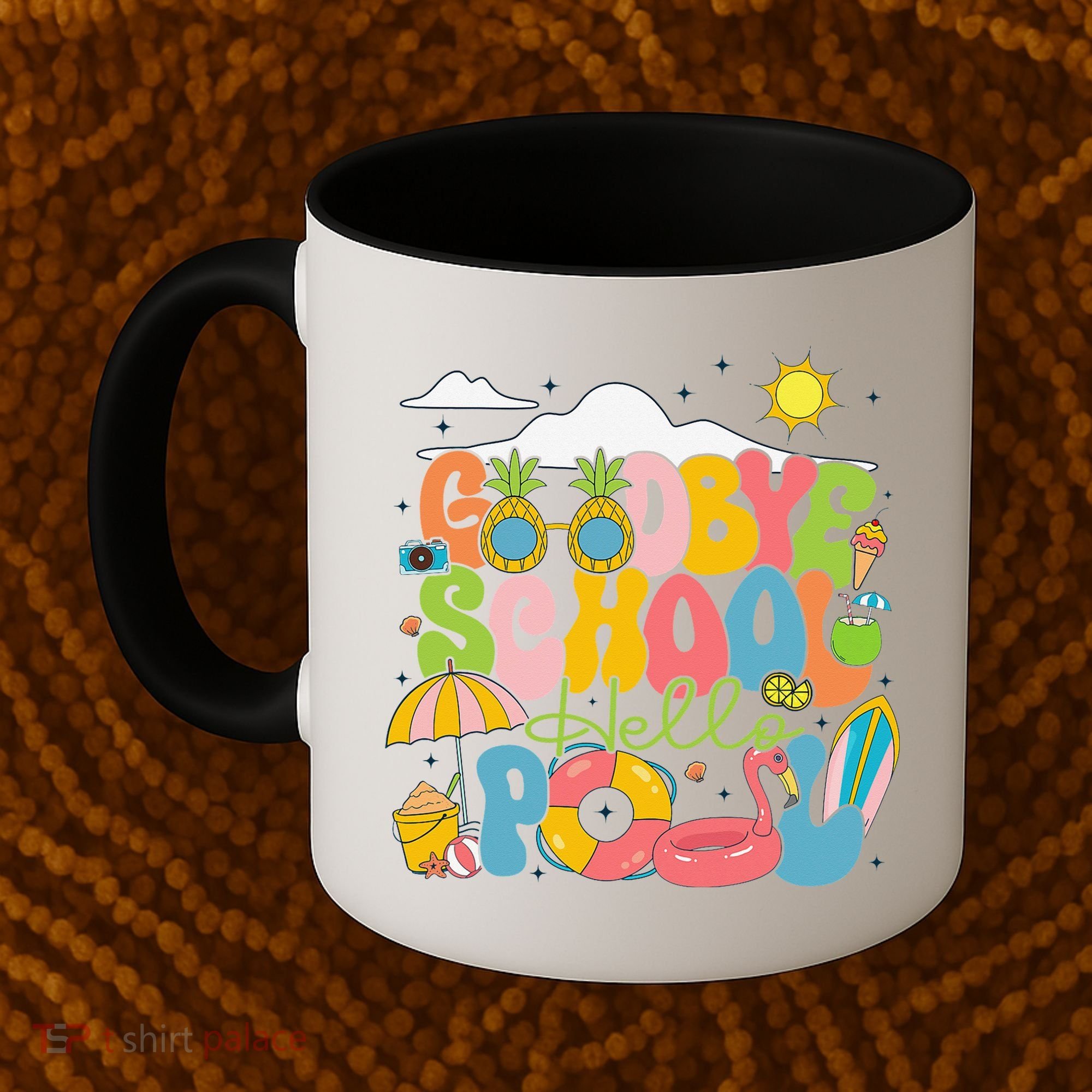 Goodbye School Hello Pool Schools Out For Summer Costume Coffee Mug