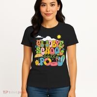 Goodbye School Hello Pool Schools Out For Summer Costume Women's T-Shirt thumb 4