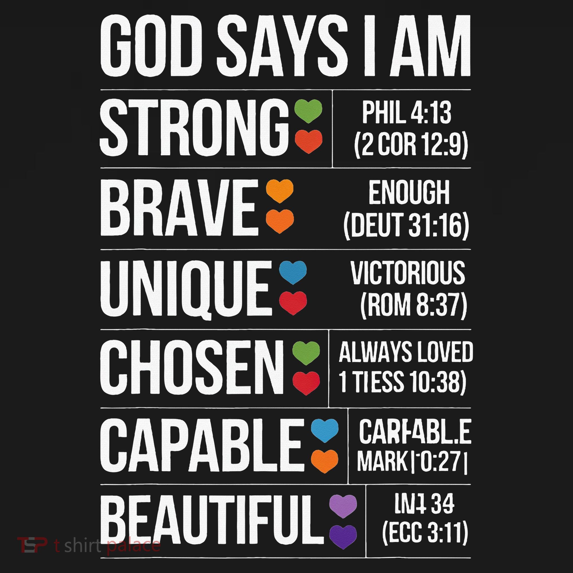 God Says I Am Autism Awareness Christian Bible Verse Women's Tank Top