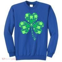 Green Shamrock Irish Dentist Tooth St Patrick's Day Dental Gift Sweatshirt thumb 0