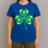 Green Shamrock Irish Dentist Tooth St Patrick's Day Dental Gift T-Shirt thumb 4