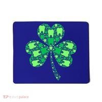 Green Shamrock Irish Dentist Tooth St Patrick's Day Dental Gift Mousepad thumb 0