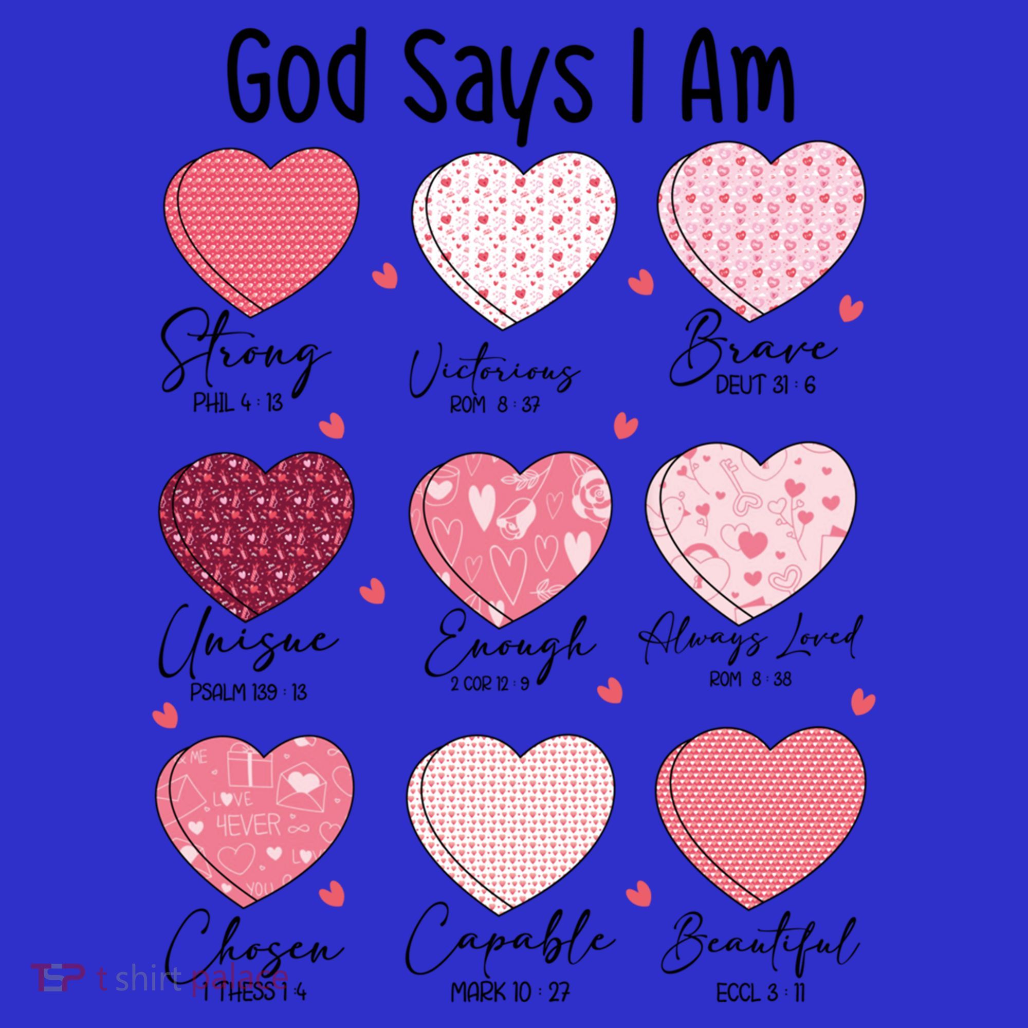 God Says I Am Christian Valentien Coquette Jesus Valentine Meaningful Gift Women's Tank Top