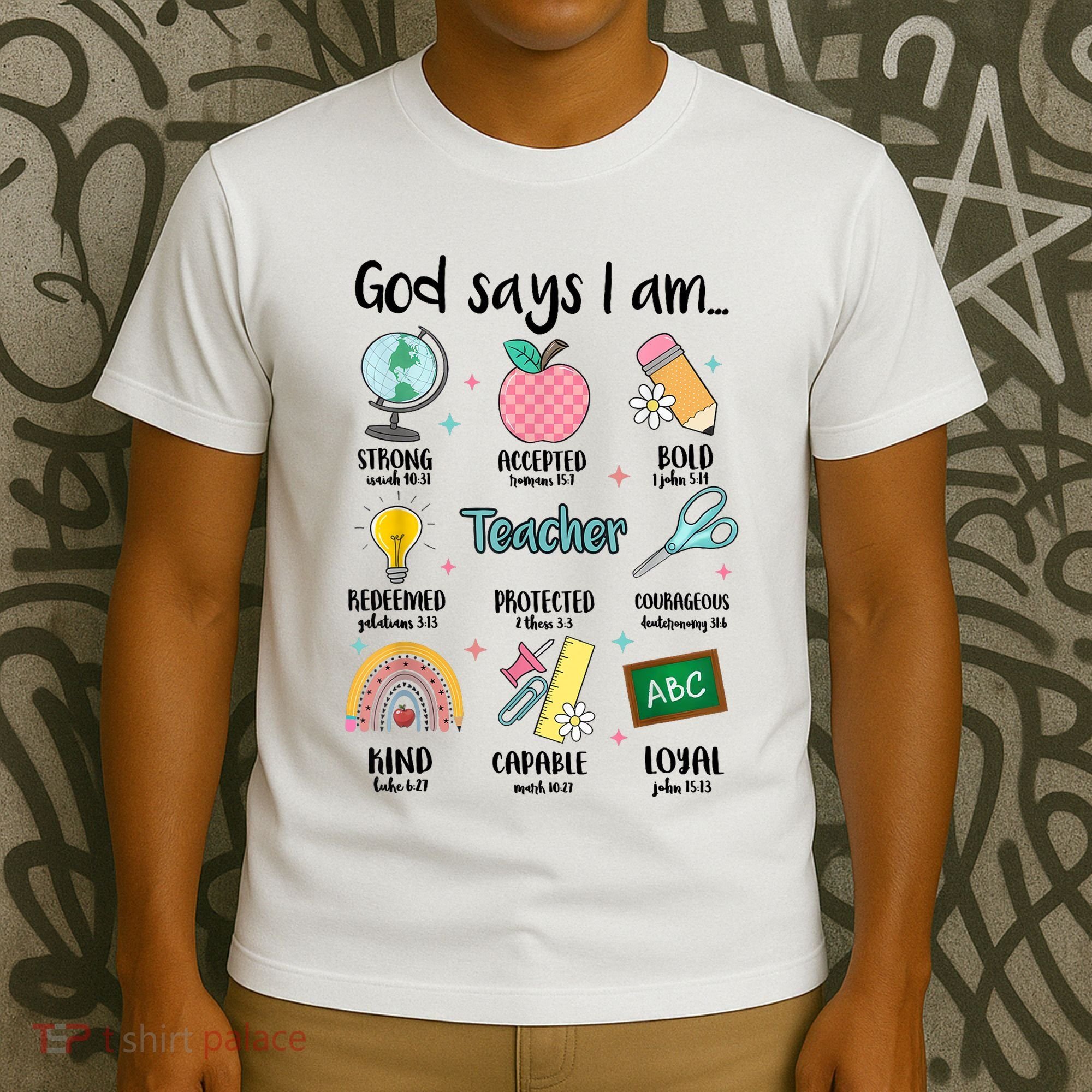 God Says I Am Teacher Life T-Shirt