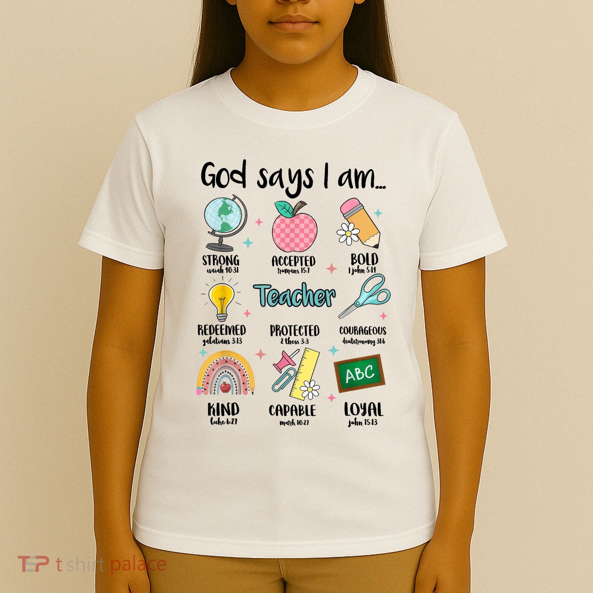 God Says I Am Teacher Life T-Shirt