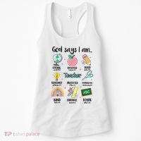 God Says I Am Teacher Life Women's Tank Top thumb 0