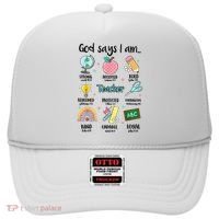 God Says I Am Teacher Life Hat thumb 0