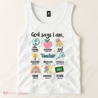 God Says I Am Teacher Life Tank Top thumb 2