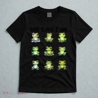 God Says I Am Christian Frog Love Funny Religious Jesus T-Shirt thumb 5