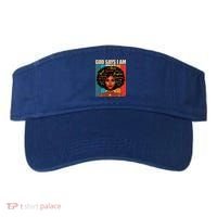 God Says I Am Black History Month Juneteenth African America Cute Gift Visor thumb 0