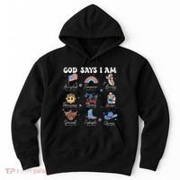 God Says I Am Funny July 4th Bible Verse Christian Hoodie thumb 0