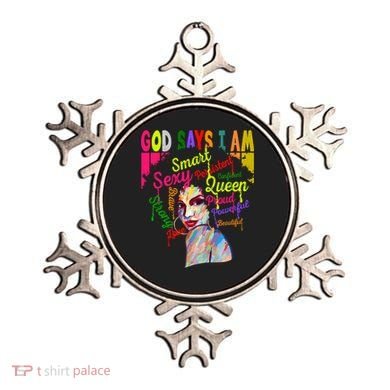 God Says I Am Juneteenth Black Black History Month Blm Funny Gift Ornament