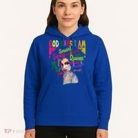 God Says I Am Juneteenth Black Black History Month Blm Funny Gift Hoodie thumb 5