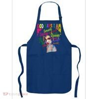 God Says I Am Juneteenth Black Black History Month Blm Funny Gift Apron thumb 0