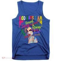 God Says I Am Juneteenth Black Black History Month Blm Funny Gift Tank Top thumb 0