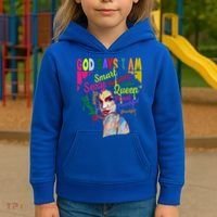God Says I Am Juneteenth Black Black History Month Blm Funny Gift Kids Hoodie thumb 3
