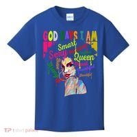 God Says I Am Juneteenth Black Black History Month Blm Funny Gift Kids T-Shirt thumb 0