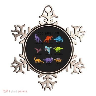 God Says I Am Funny Dinosaur Bible Verse Christian Ornament