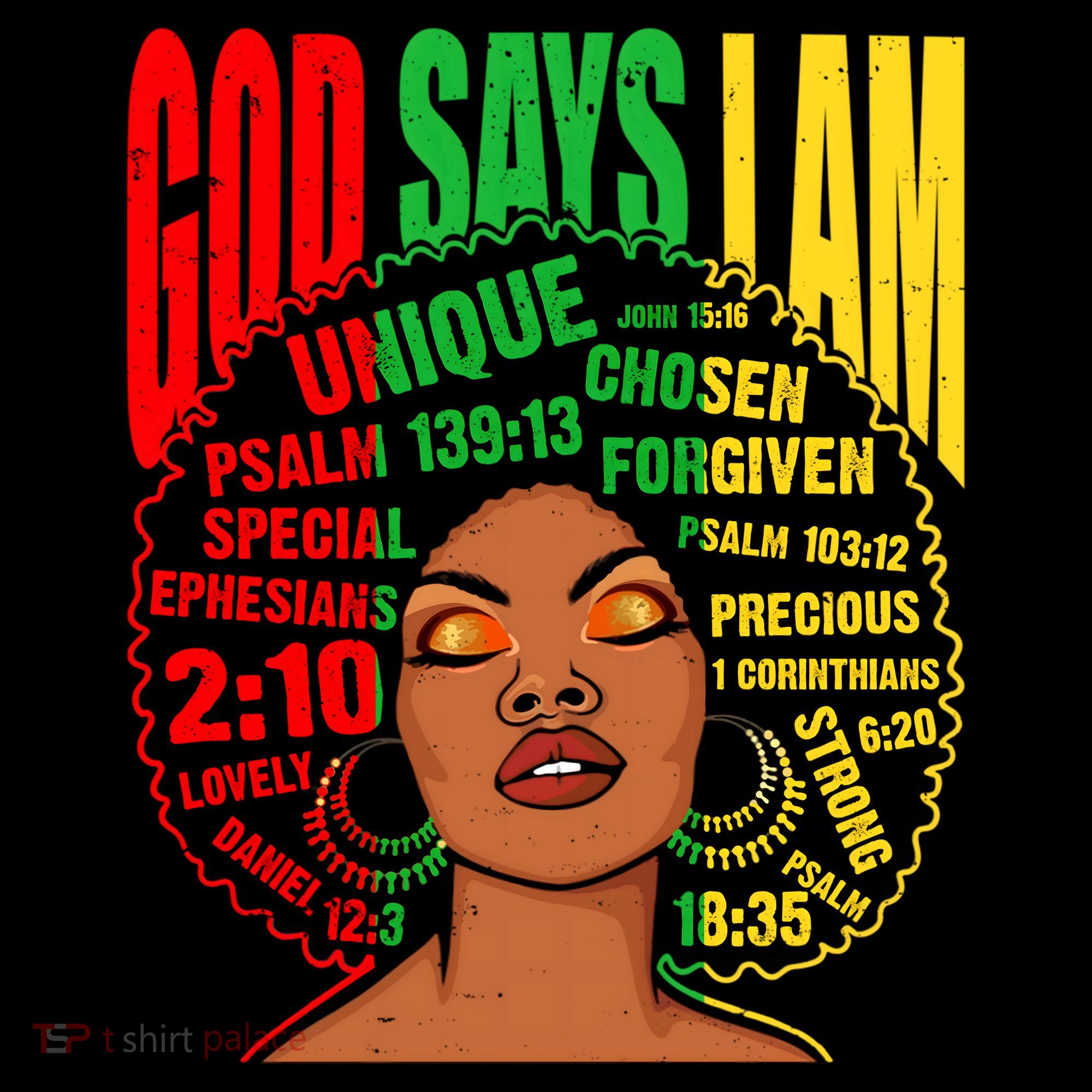 God Says I Am Melanin Black Black History Juneteenth Gift Coffee Mug