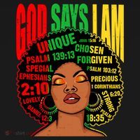 God Says I Am Melanin Black Black History Juneteenth Gift Women's Hoodie thumb 2