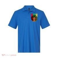 God Says I Am Melanin Black Black History Juneteenth Gift Polo thumb 0