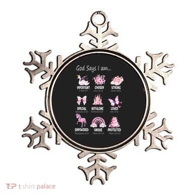 God Says I Am Princess Lovers Bible Christian Ornament