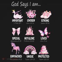 God Says I Am Princess Lovers Bible Christian Ornament thumb 1