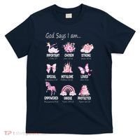 God Says I Am Princess Lovers Bible Christian T-Shirt thumb 0