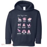 God Says I Am Princess Lovers Bible Christian Toddler Hoodie thumb 0
