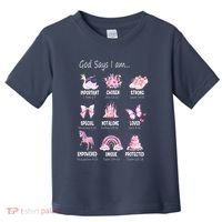 God Says I Am Princess Lovers Bible Christian Toddler T-Shirt thumb 0