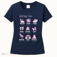 God Says I Am Princess Lovers Bible Christian Women's T-Shirt thumb 0