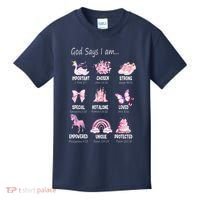 God Says I Am Princess Lovers Bible Christian Kids T-Shirt thumb 0