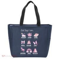 God Says I Am Princess Lovers Bible Christian Tote Bag thumb 0