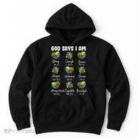 God Says I Am - Autism Awareness Christian Bible Verse Hoodie thumb 0