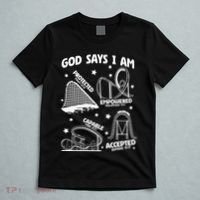 God Says I Am Roller Coaster Lover Christian T-Shirt thumb 5