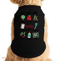 God Says I Am Teacher Doggie Tank thumb 0