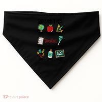 God Says I Am Teacher USA-Made Doggie Bandana thumb 0
