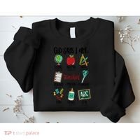 God Says I Am Teacher Sweatshirt thumb 2