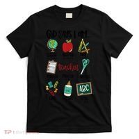 God Says I Am Teacher T-Shirt thumb 0