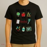 God Says I Am Teacher T-Shirt thumb 3