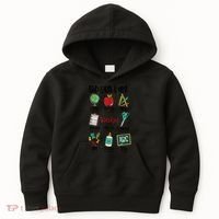 God Says I Am Teacher Kids Hoodie thumb 0