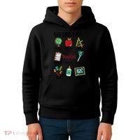 God Says I Am Teacher Kids Hoodie thumb 4