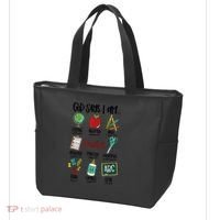 God Says I Am Teacher Tote Bag thumb 3